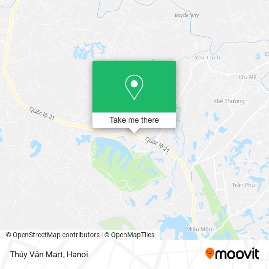 Thủy Vân Mart map