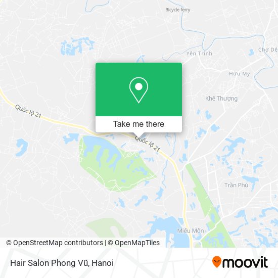 Hair Salon Phong Vũ map