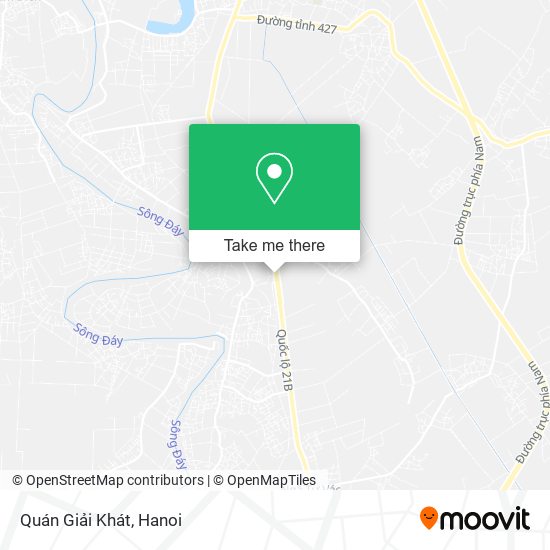 Quán Giải Khát map
