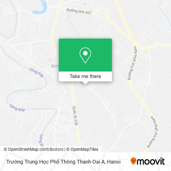 Trường Trung Học Phổ Thông Thanh Oai A map