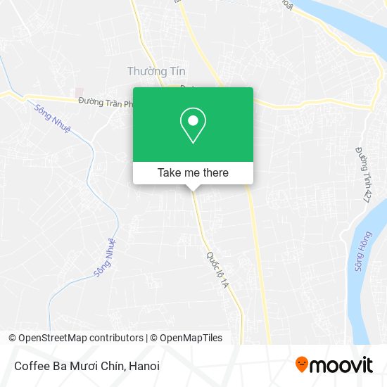Coffee Ba Mươi Chín map