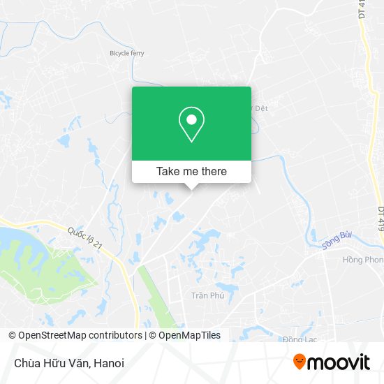 Chùa Hữu Văn map