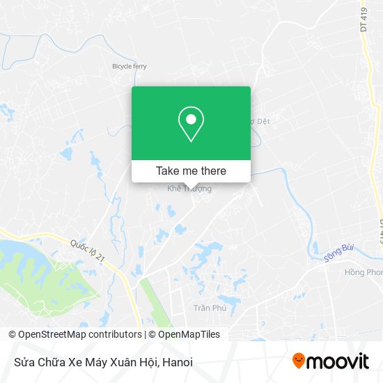 Sửa Chữa Xe Máy Xuân Hội map