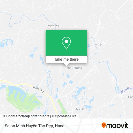 Salon Minh Huyền Tóc Đẹp map