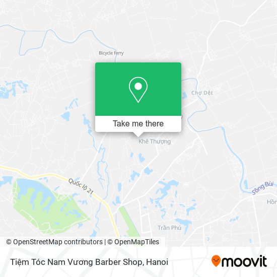 Tiệm Tóc Nam Vương Barber Shop map