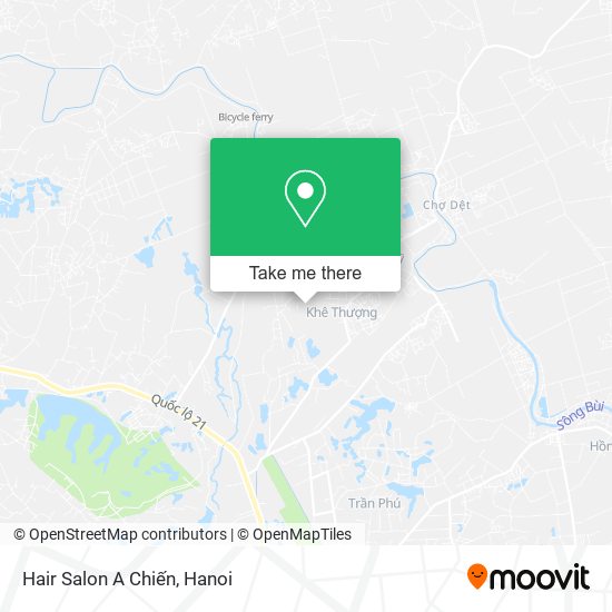 Hair Salon A Chiến map