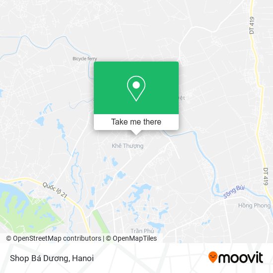 Shop Bá Dương map