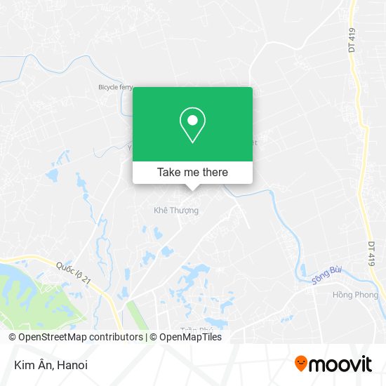 Kim Ân map