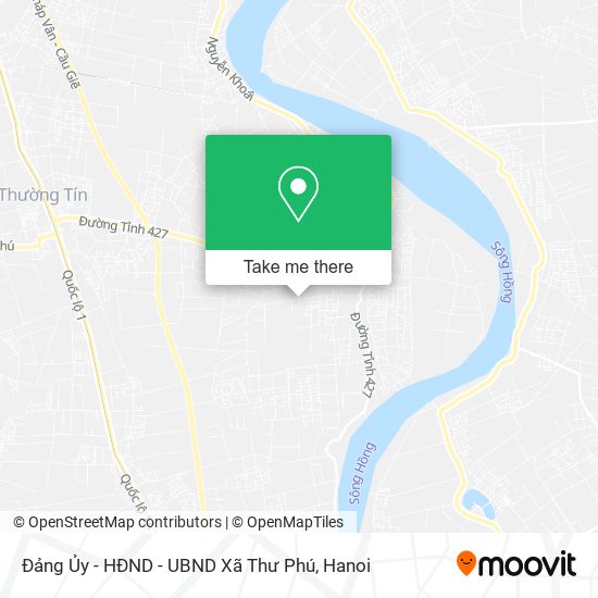 Đảng Ủy - HĐND - UBND Xã Thư Phú map