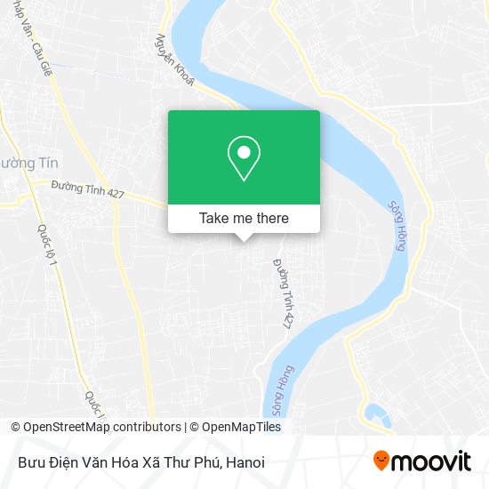 Bưu Điện Văn Hóa Xã Thư Phú map