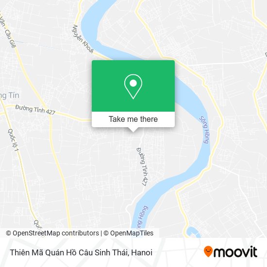 Thiên Mã Quán Hồ Câu Sinh Thái map