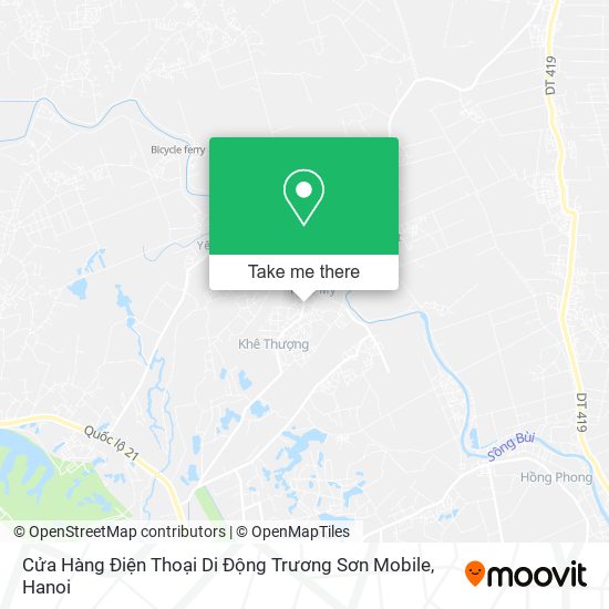 Cửa Hàng Điện Thoại Di Động Trương Sơn Mobile map