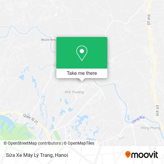Sửa Xe Máy Lý Trang map