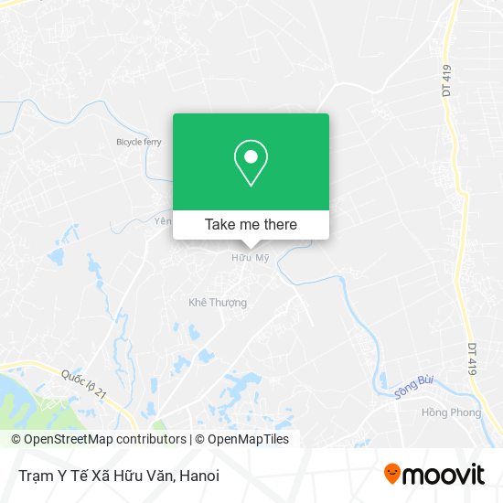 Trạm Y Tế Xã Hữu Văn map