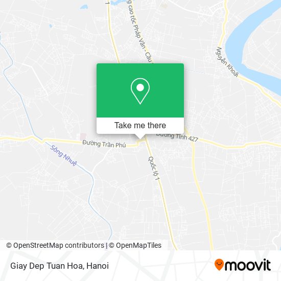 Giay Dep Tuan Hoa map