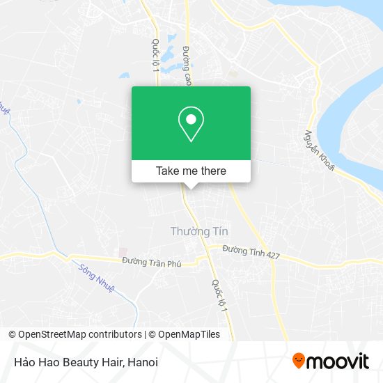 Hảo Hao Beauty Hair map