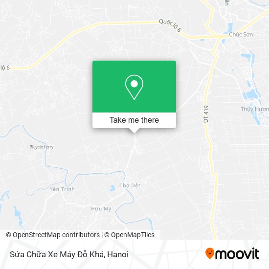 Sửa Chữa Xe Máy Đỗ Khá map