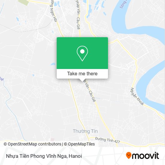 Nhựa Tiền Phong Vĩnh Nga map