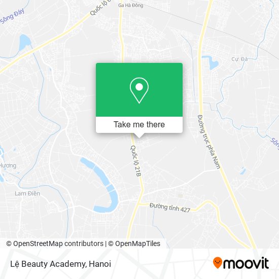 Lệ Beauty Academy map