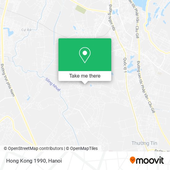 Hong Kong 1990 map
