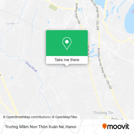 Trường Mầm Non Thôn Xuân Né map