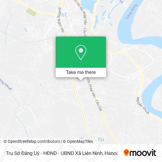 Trụ Sở Đảng Uỷ - HĐND - UBND Xã Liên Ninh map