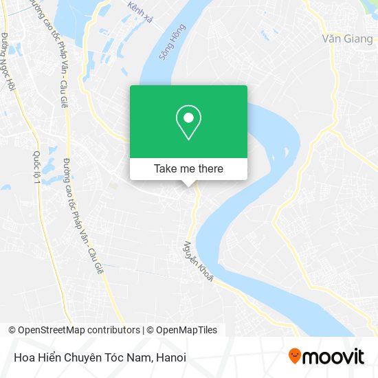 Hoa Hiển Chuyên Tóc Nam map