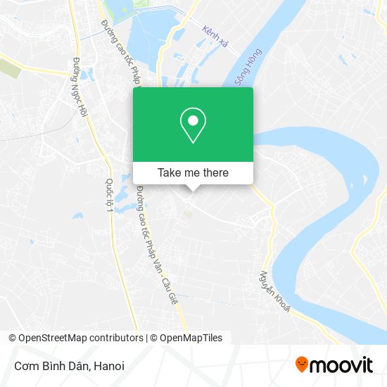 Cơm Bình Dân map