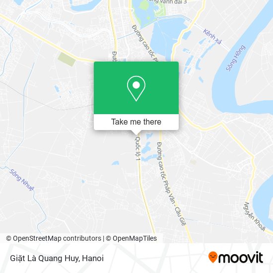 Giặt Là Quang Huy map
