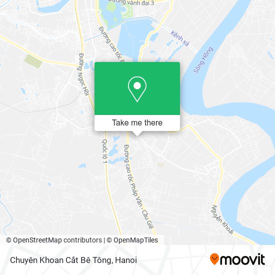 Chuyên Khoan Cắt Bê Tông map