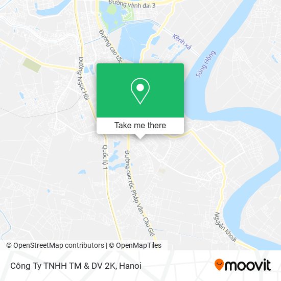 Công Ty TNHH TM & DV 2K map