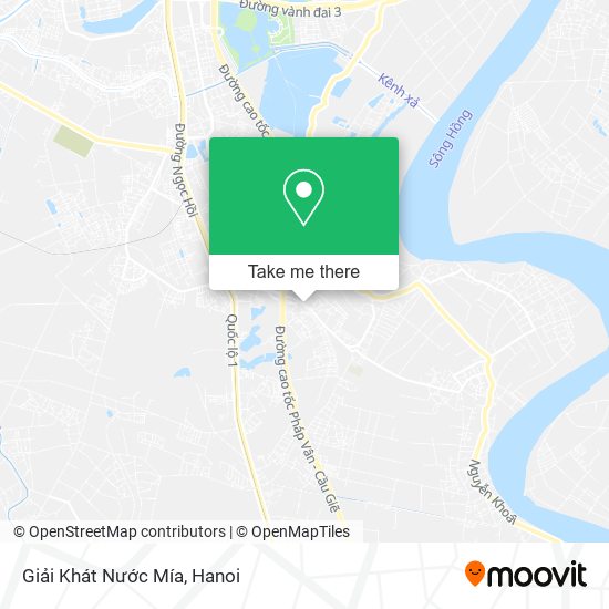 Giải Khát Nước Mía map
