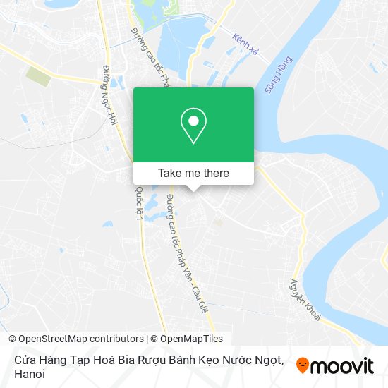 Cửa Hàng Tạp Hoá Bia Rượu Bánh Kẹo Nước Ngọt map