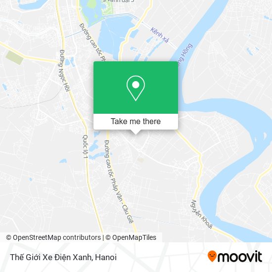Thế Giới Xe Điện Xanh map