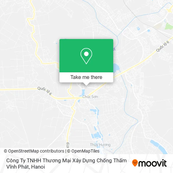 Công Ty TNHH Thương Mại Xây Dựng Chống Thấm Vĩnh Phát map
