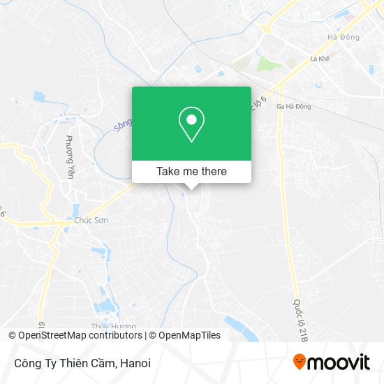 Công Ty Thiên Cầm map