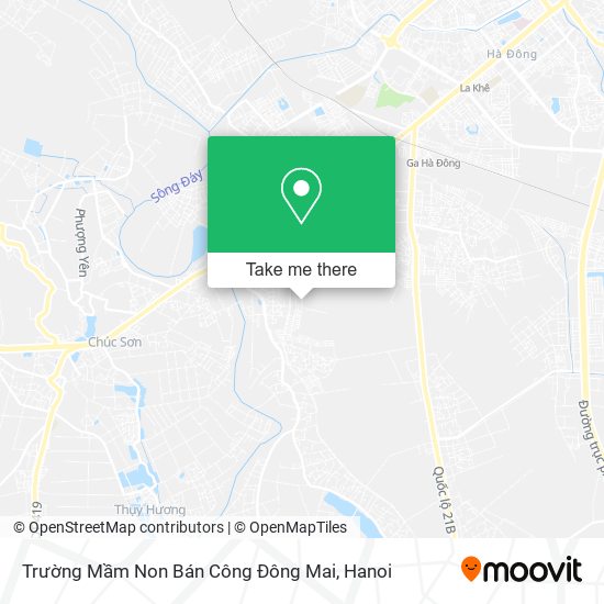Trường Mầm Non Bán Công Đông Mai map