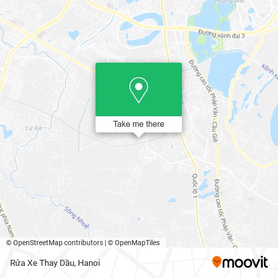 Rửa Xe Thay Dầu map