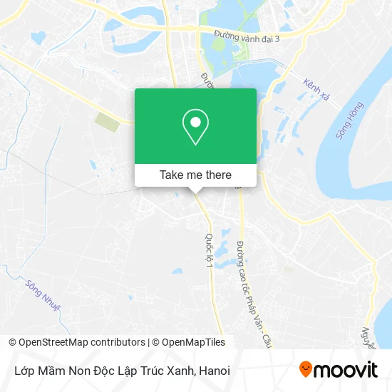Lớp Mầm Non Độc Lập Trúc Xanh map