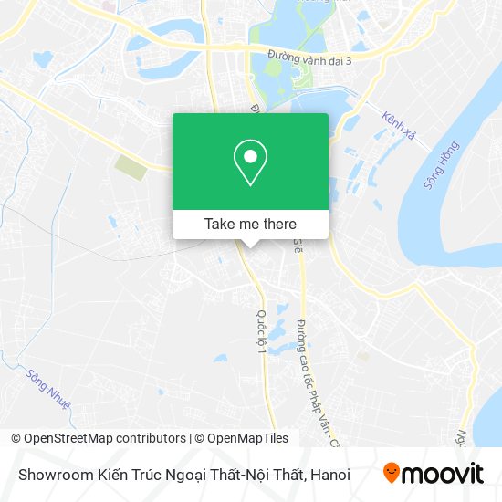 Showroom Kiến Trúc Ngoại Thất-Nội Thất map