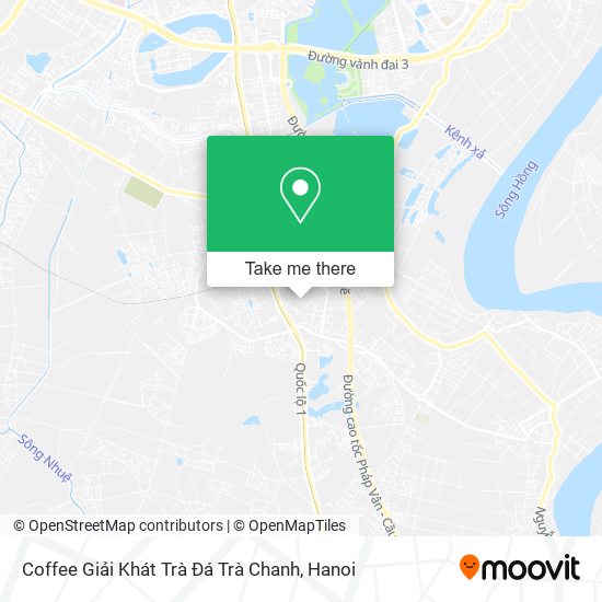 Coffee Giải Khát Trà Đá Trà Chanh map