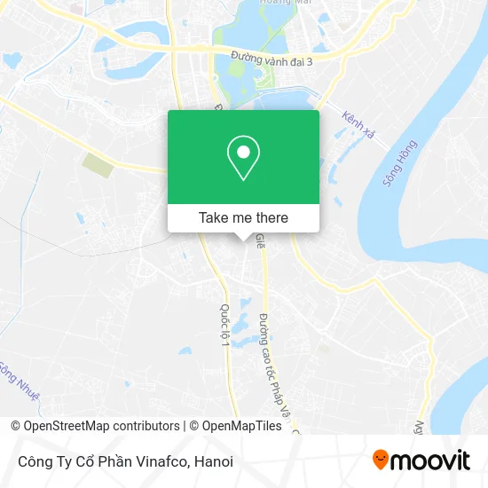 Công Ty Cổ Phần Vinafco map