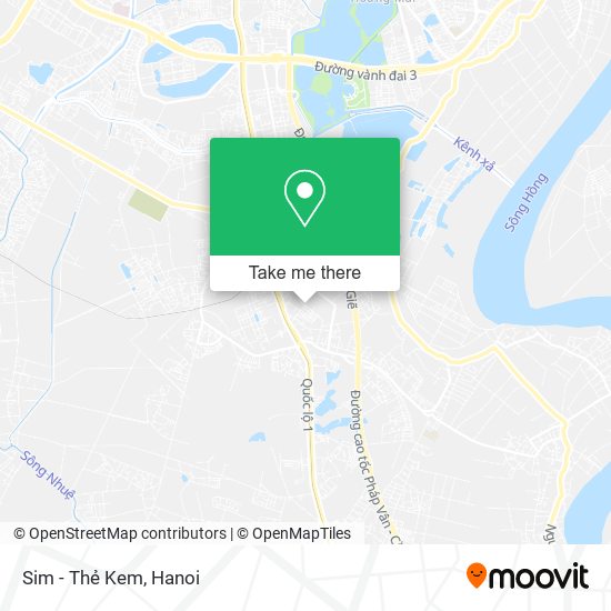 Sim - Thẻ Kem map