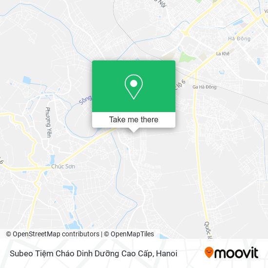 Subeo Tiệm Cháo Dinh Dưỡng Cao Cấp map