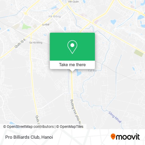Pro Billiards Club map