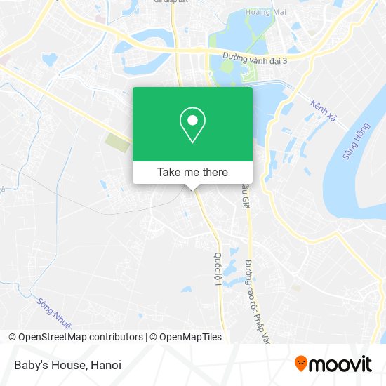 Baby's House map