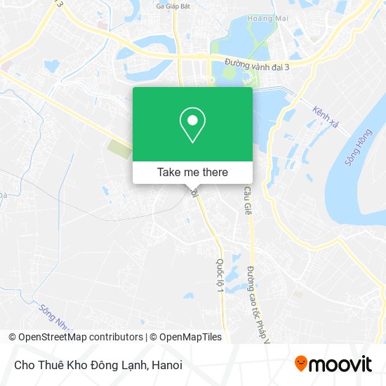 Cho Thuê Kho Đông Lạnh map