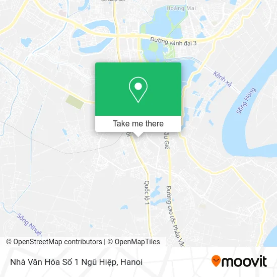 Nhà Văn Hóa Số 1 Ngũ Hiệp map