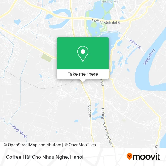 Coffee Hát Cho Nhau Nghe map