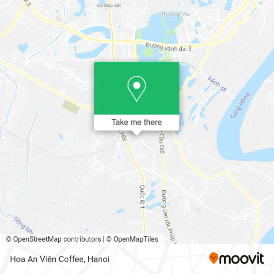 Hoa An Viên Coffee map